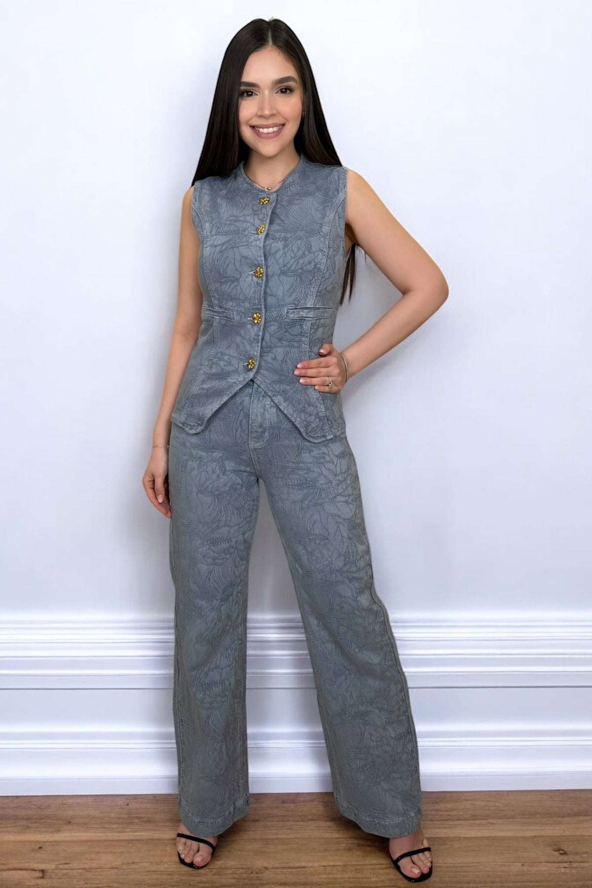 STATEMENT DENIM SET