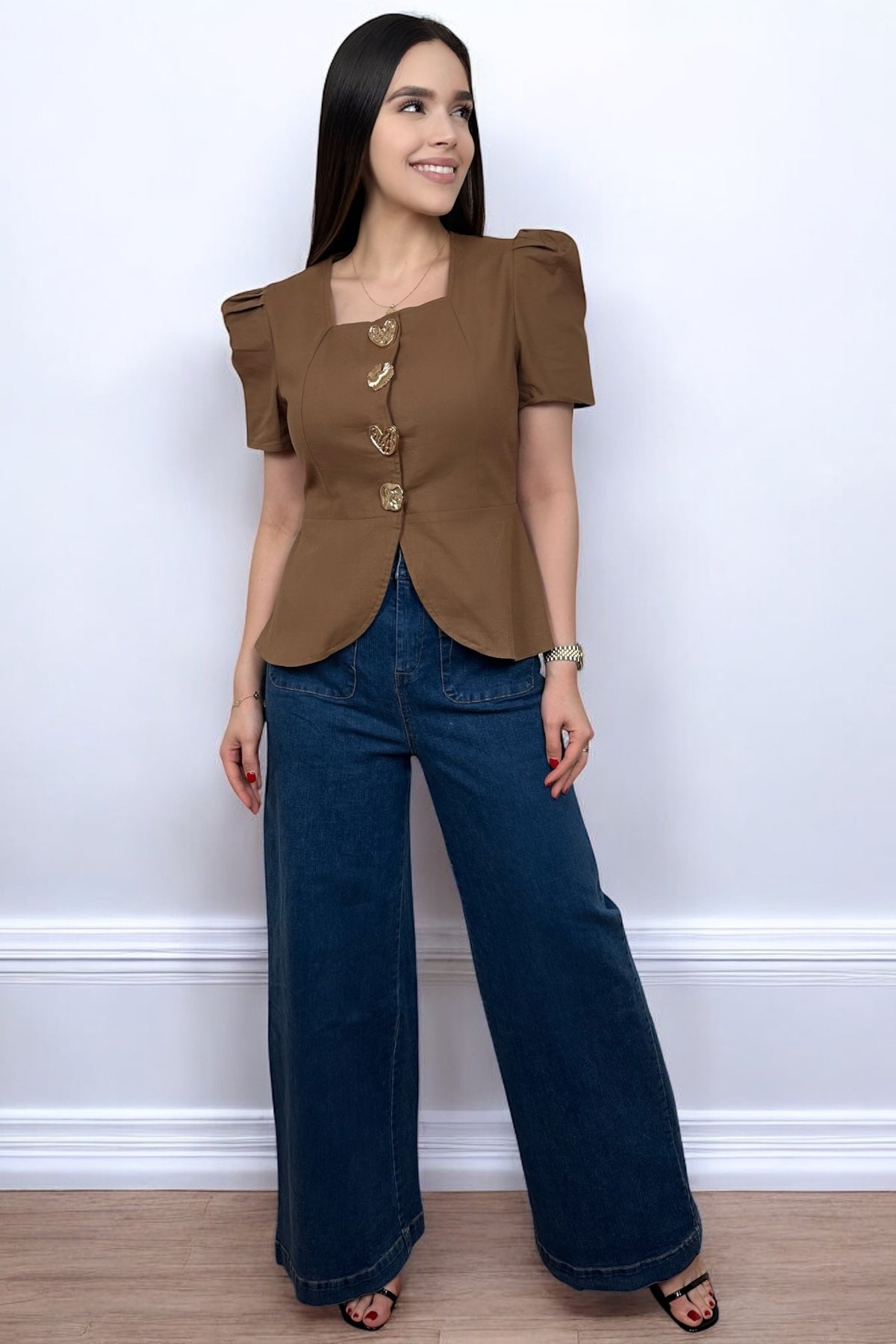 HEART LUXURY BLOUSE
