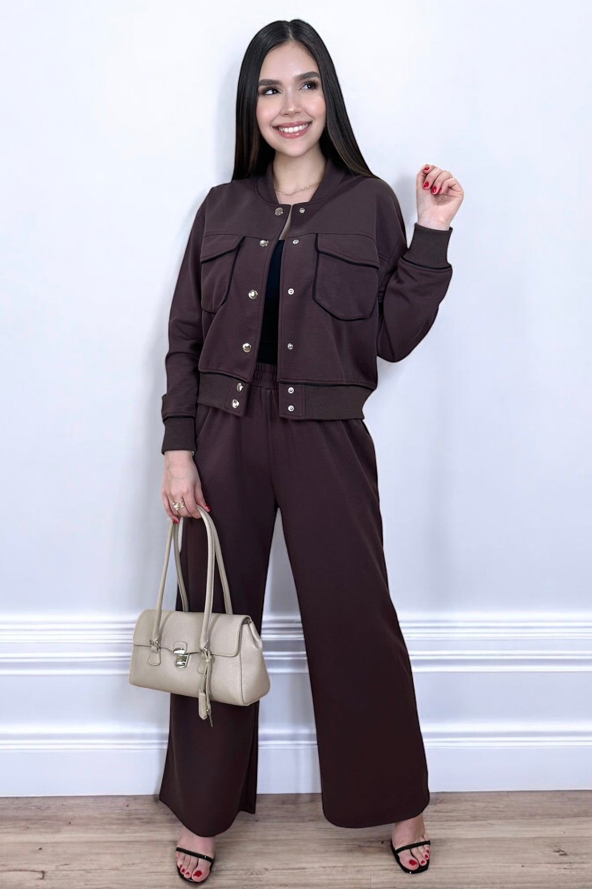 THE COFFEE CONTRAST BOMBER SET
