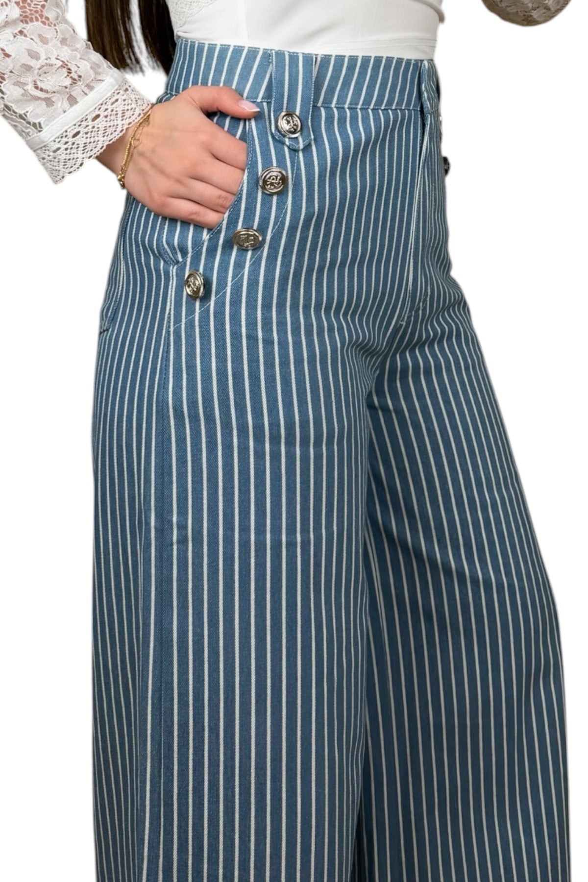 STRIPES CHIC PALAZZO