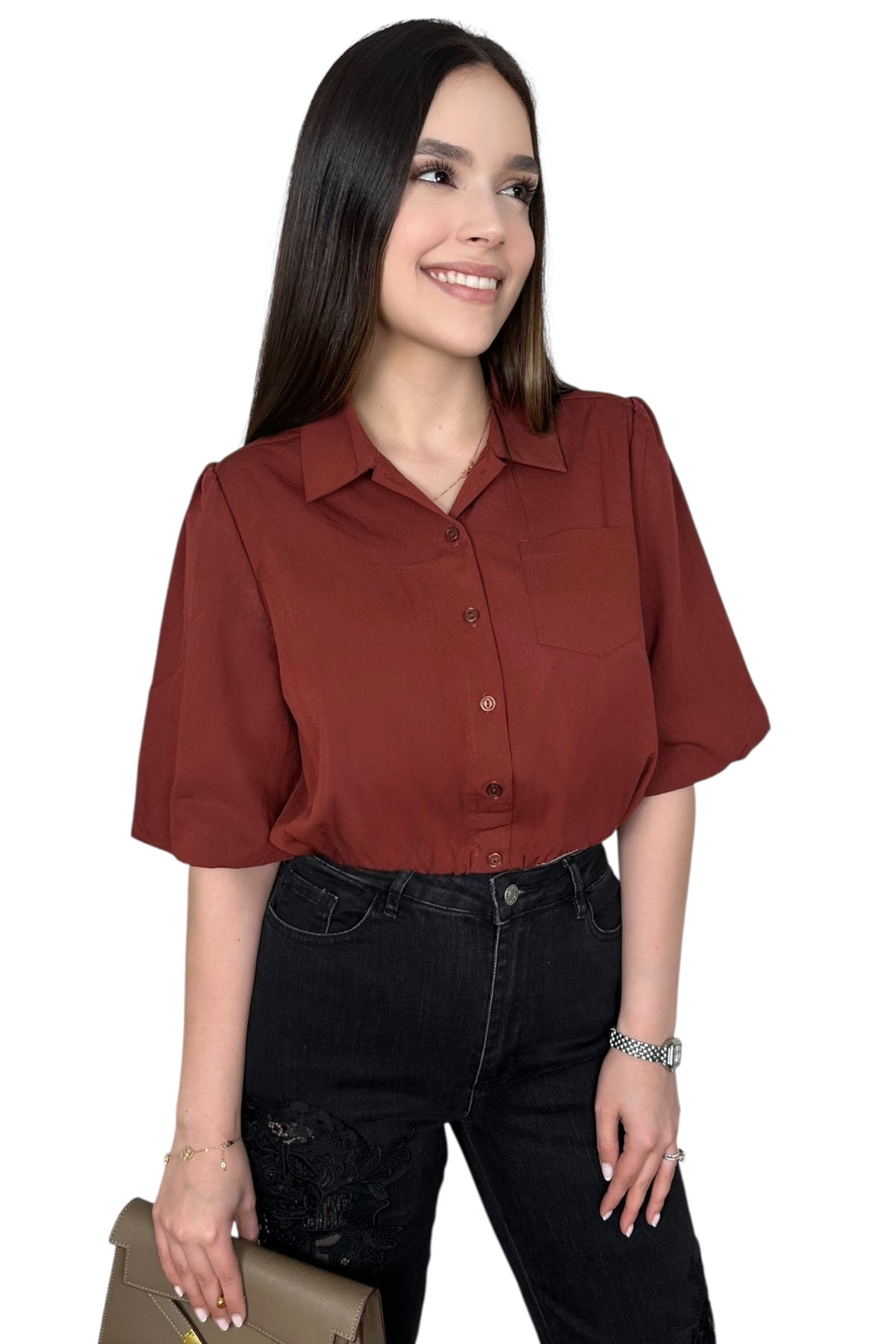 BURGUNDY TOP