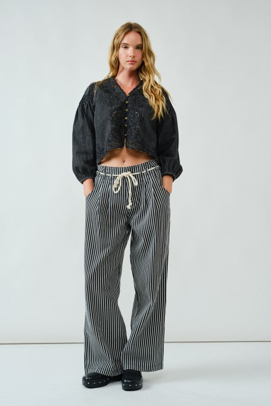 THE STRIPES TRENDY JEANS