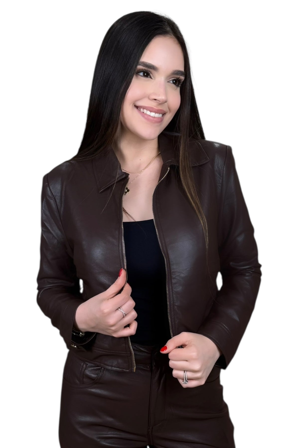 MIDNIGHT LEATHER SET - BROWN