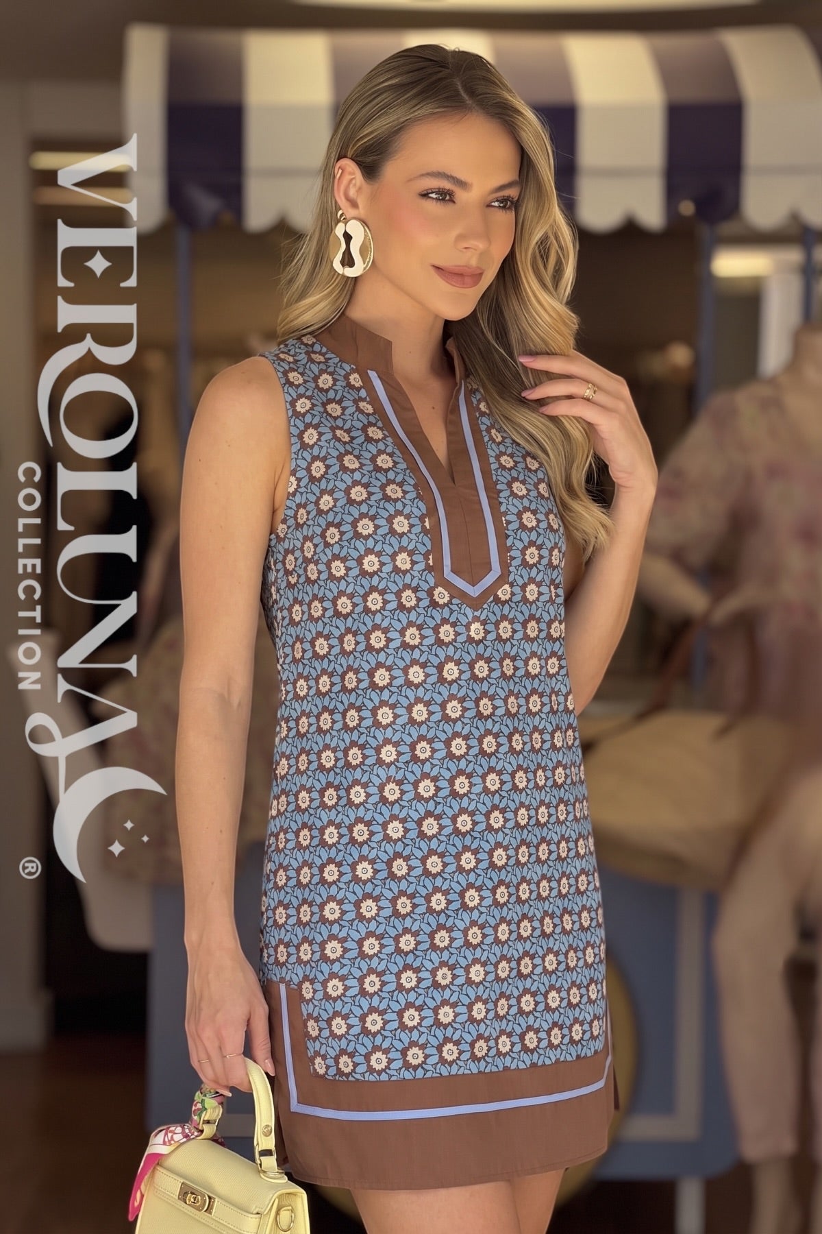 PRINT LUXE DRESS