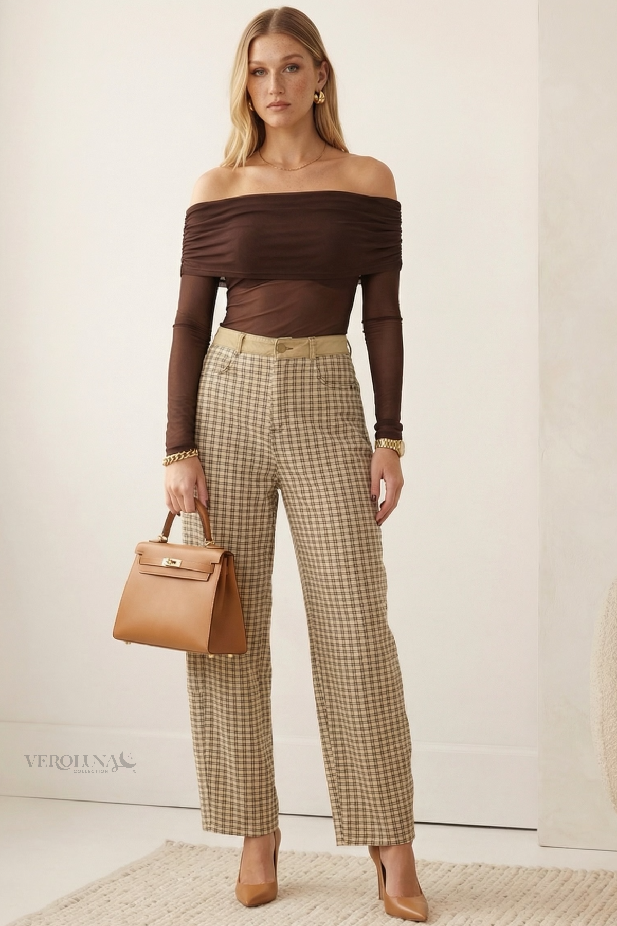 THE CHECK OBSESSION JEANS