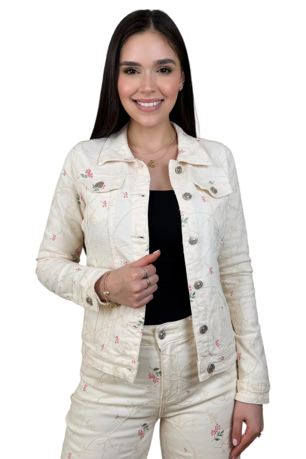 EMBROIDERY FLOR PARIS JACKET