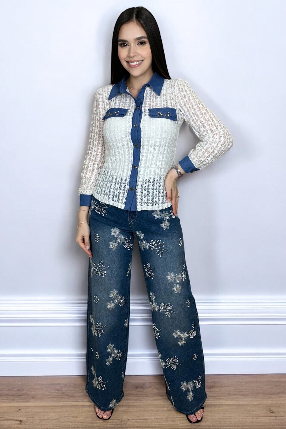 LUCCI DESIGNER STYLE BLOUSE