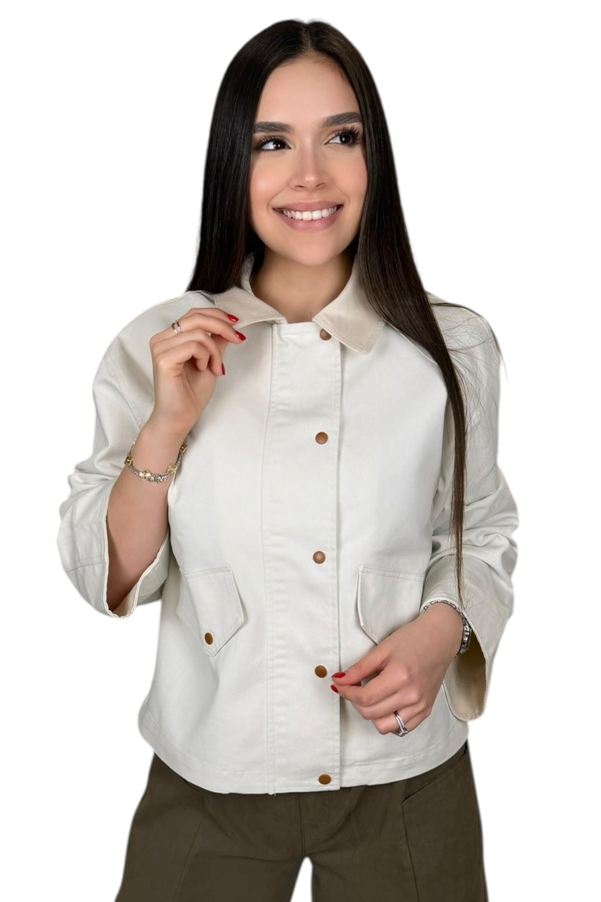 THE IVORY CLASSIC JACKET