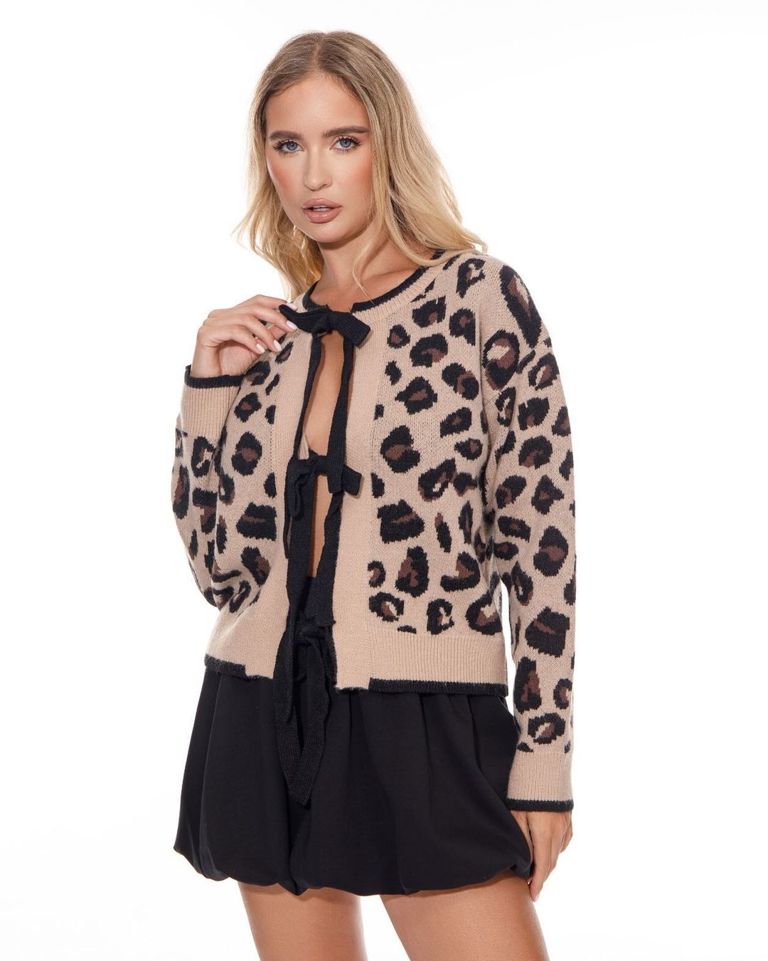 LEOPARD FANCY SWEATER