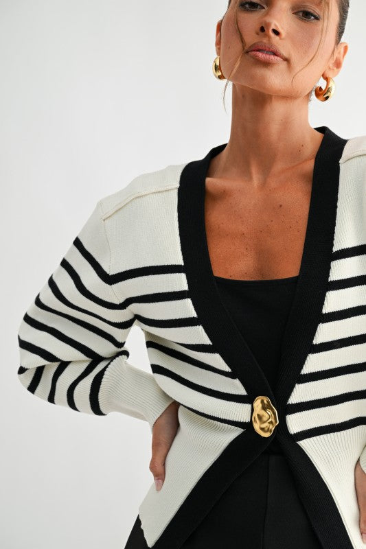 THE LINES GOLD SWEATER