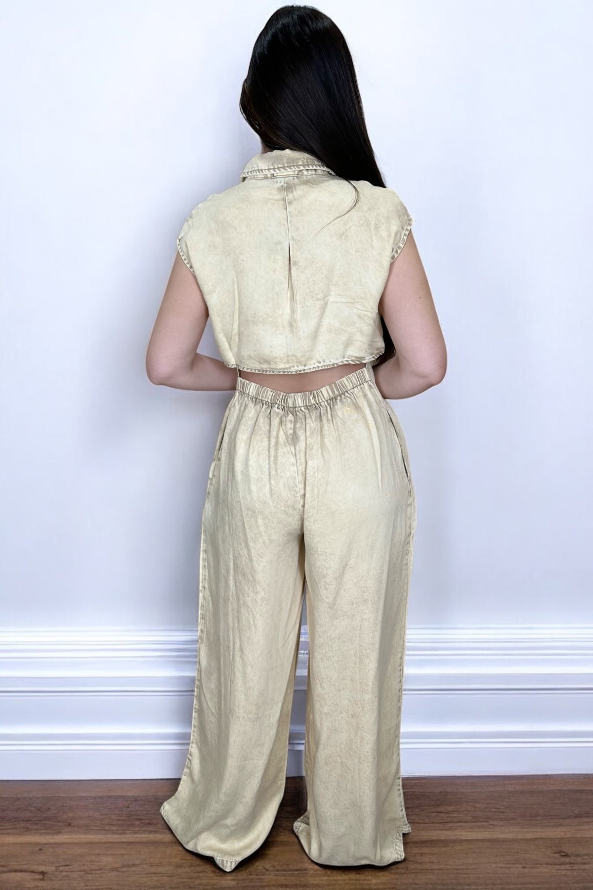 GOLDEN SAND JUMPSUIT