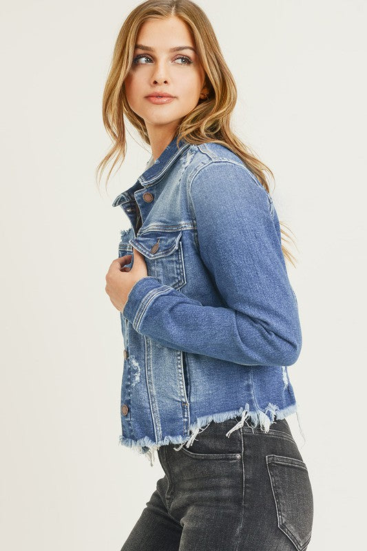 RISEN DENIM JACKET