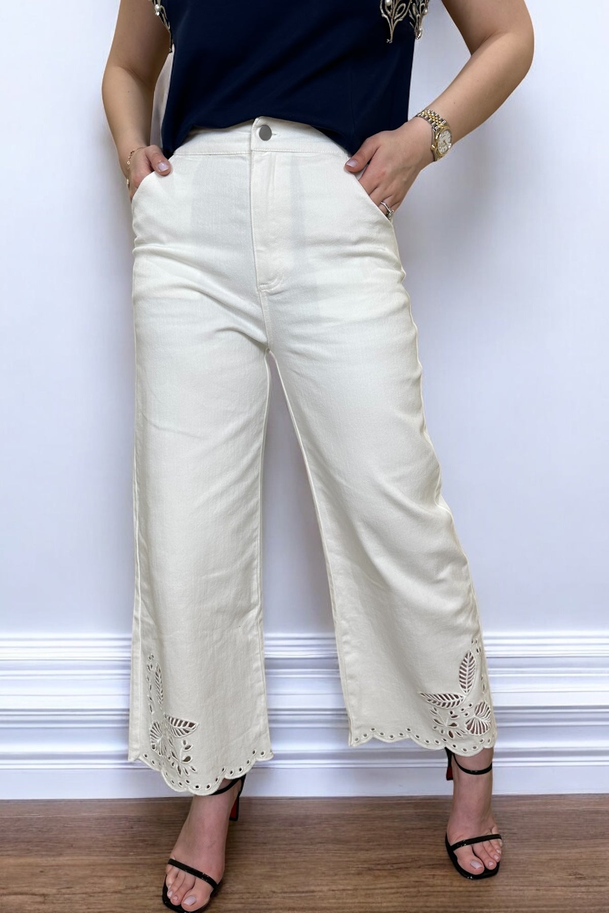 RACHEL JEANS - IVORY