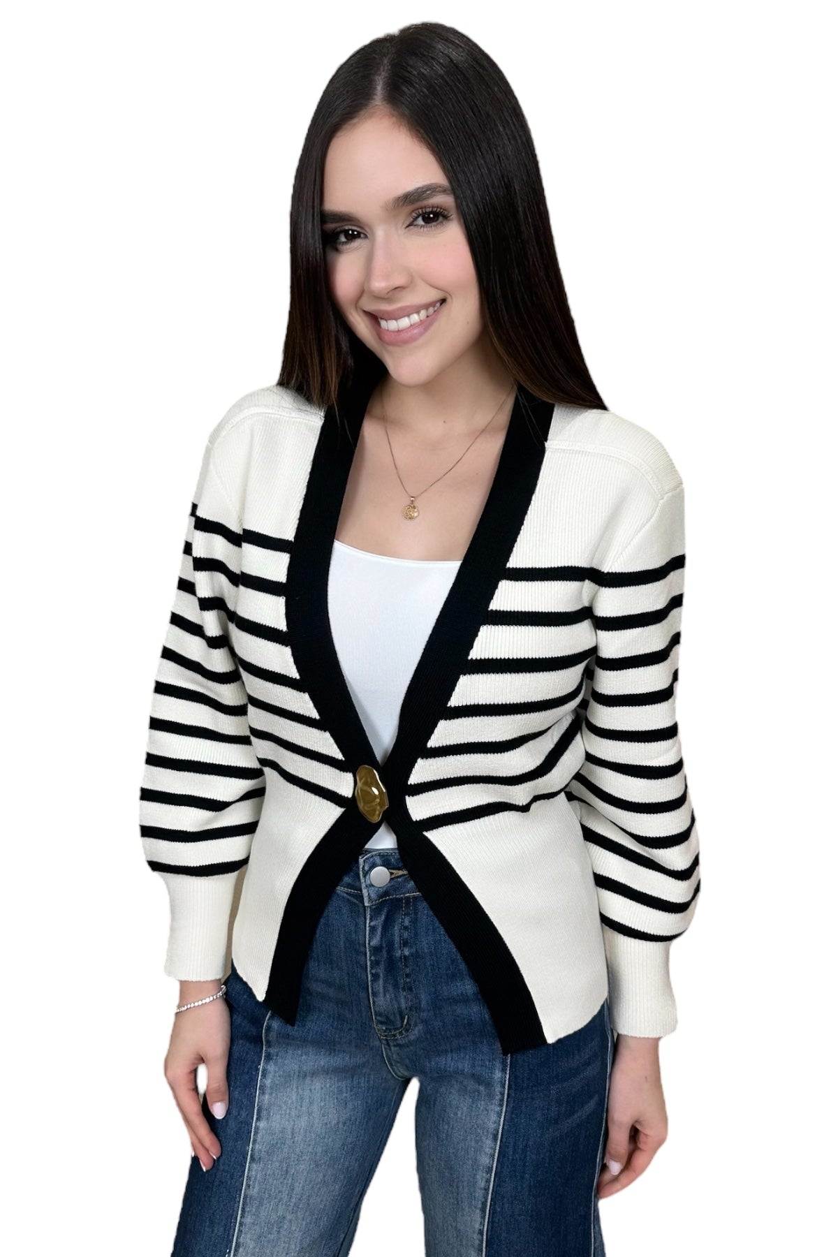 THE LINES GOLD SWEATER