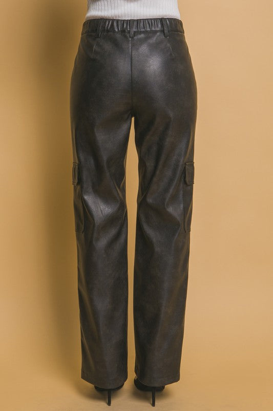 LUXE LEATHER PANTS