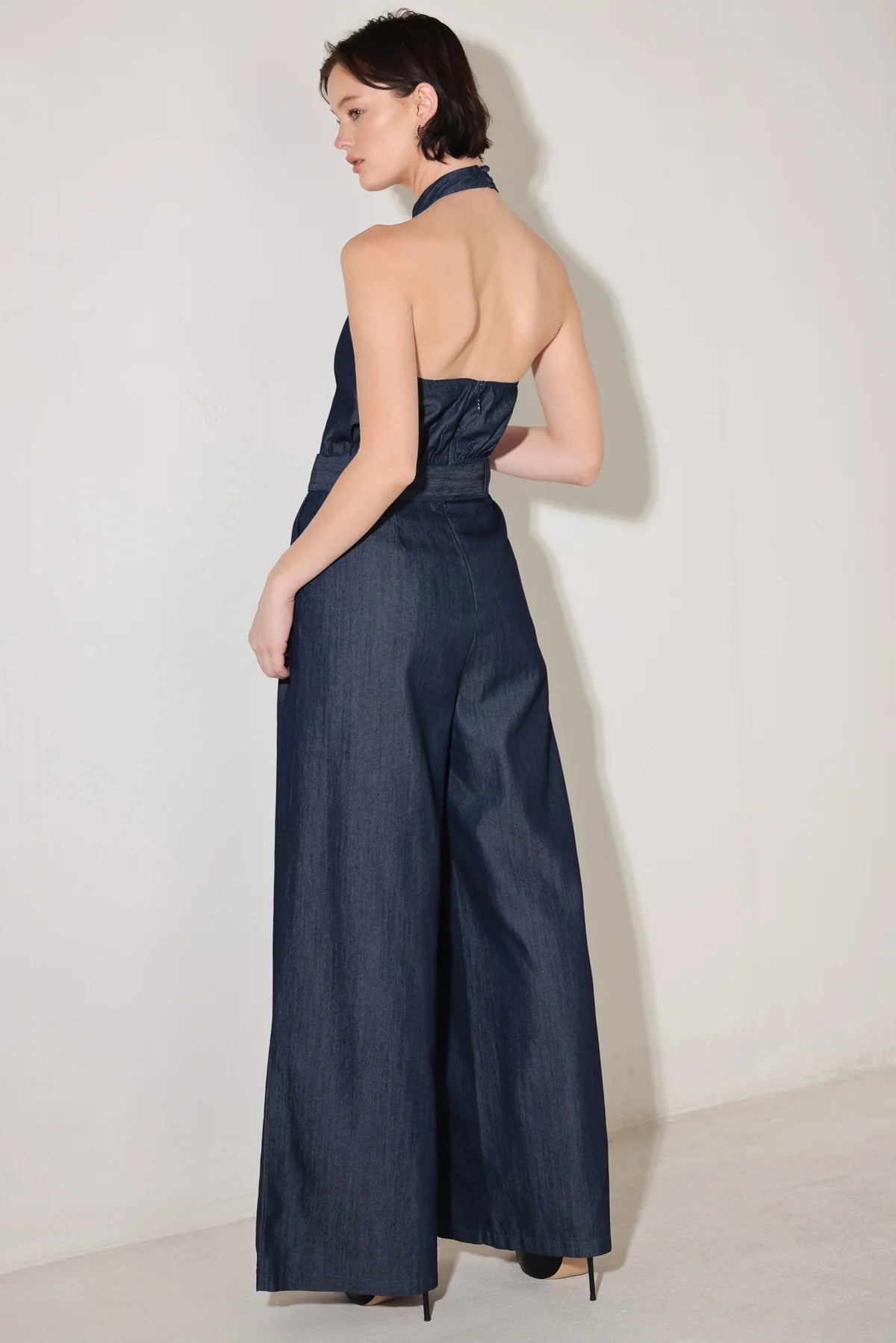 MELISSA SOFT DENIM JUMPSUIT