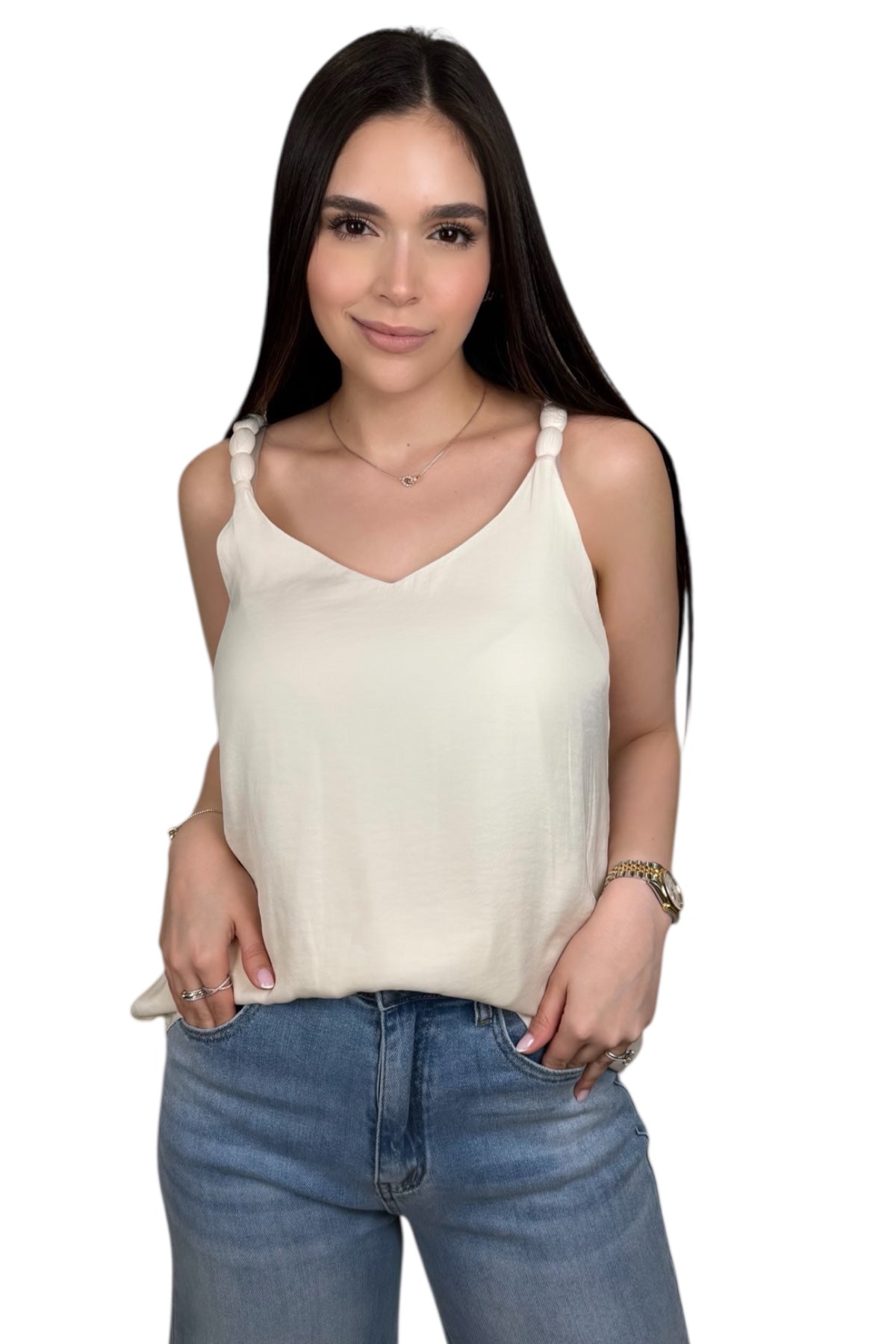 GRACE SOFT IVORY TOP