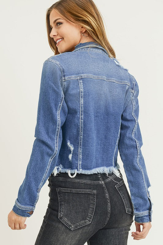 RISEN DENIM JACKET