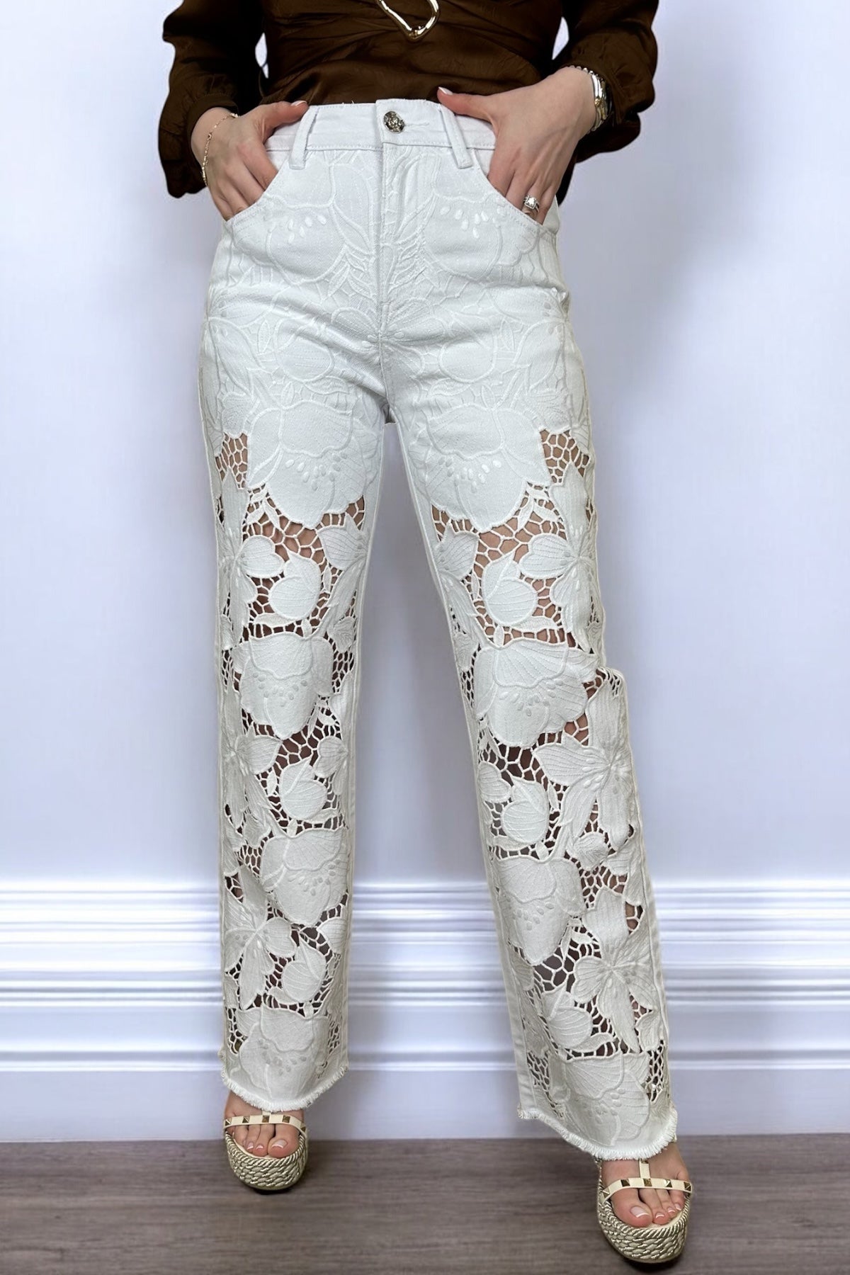 BORDADO JEANS - WHITE