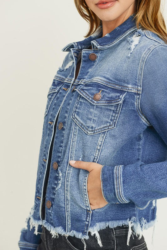 RISEN DENIM JACKET