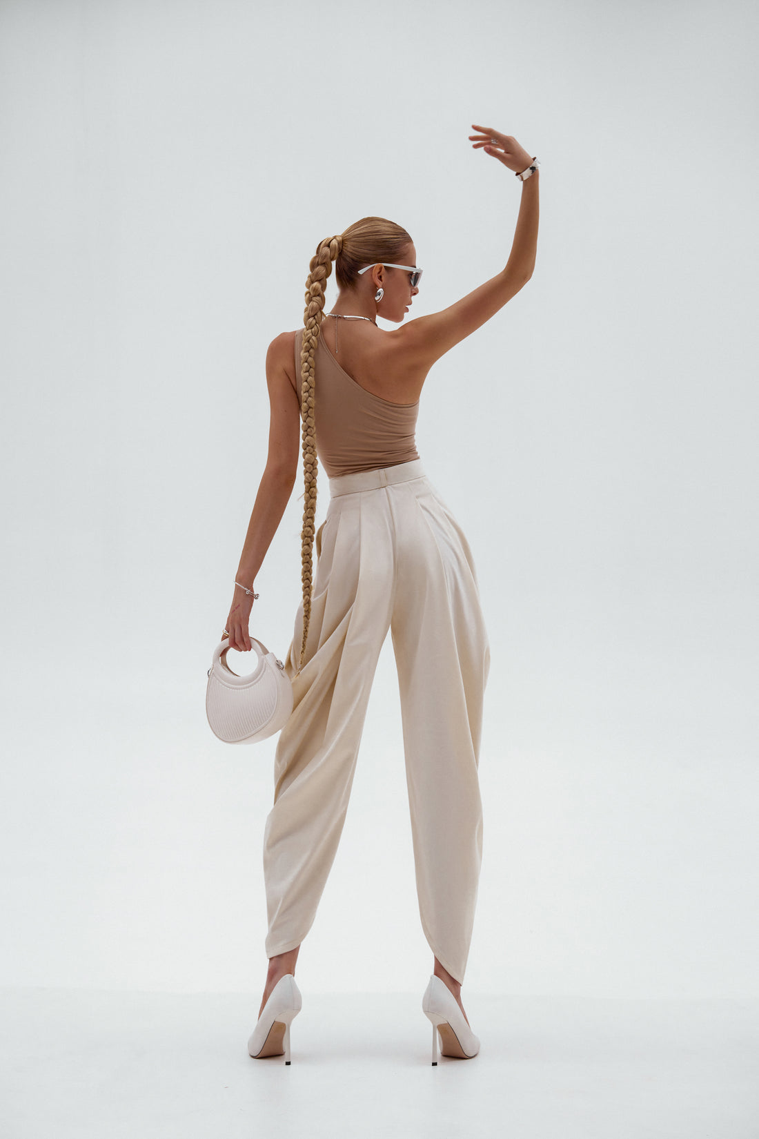 BUBBLE PANT - BEIGE