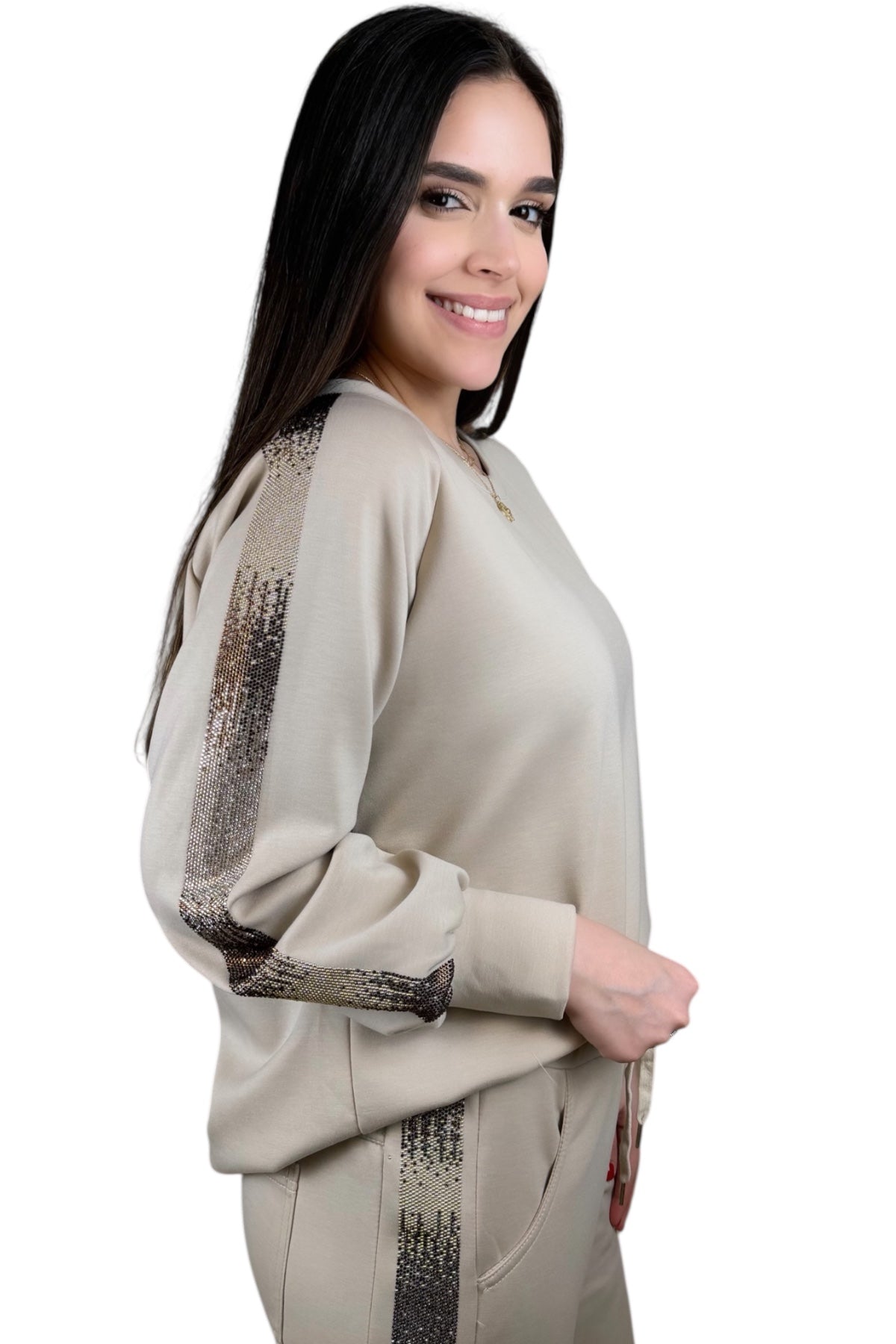 MILANO DIAMOND BEIGE SET