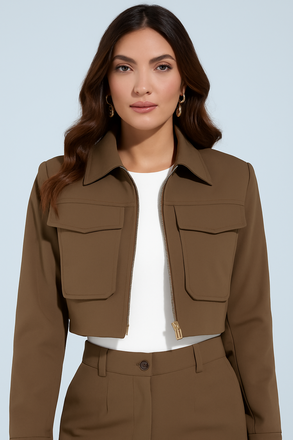 PARIS JACKET SET - MOCHA