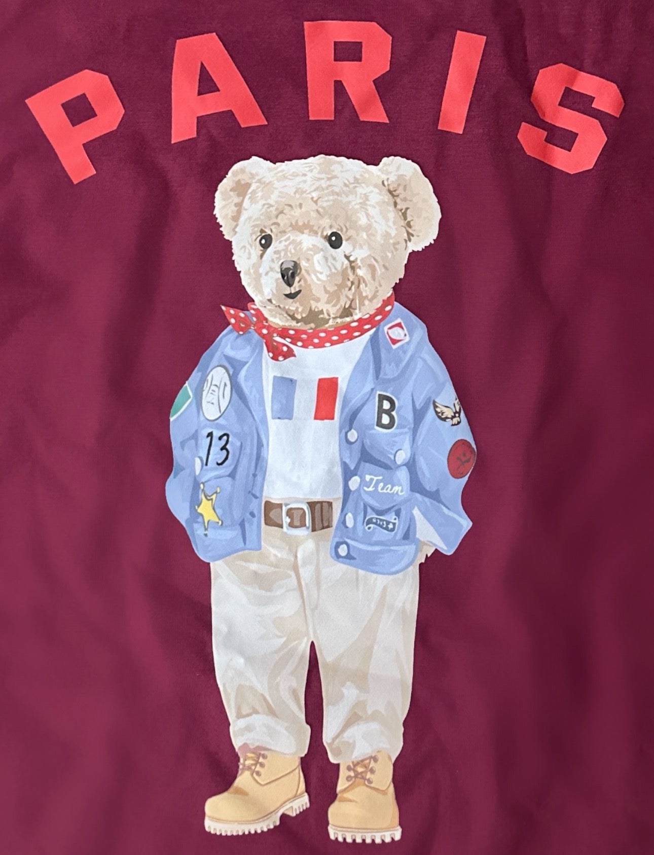 PARIS TEDDY TOP