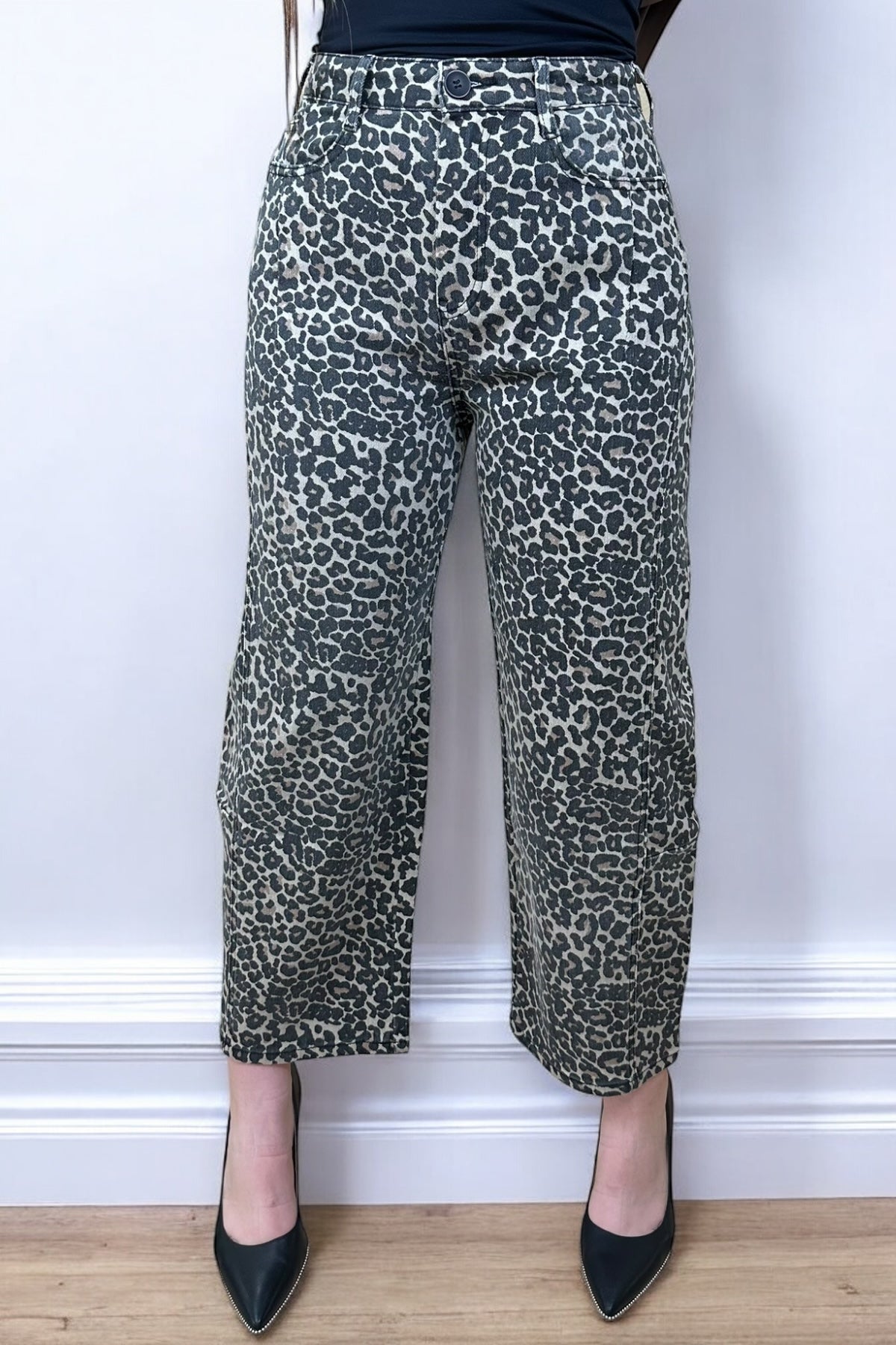 LEOPARD JEANS