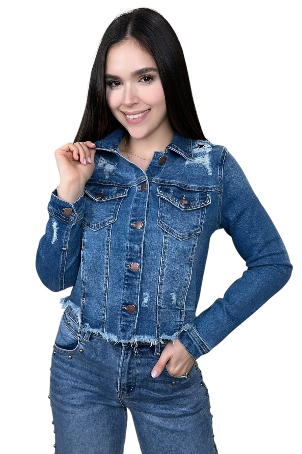 RISEN DENIM JACKET