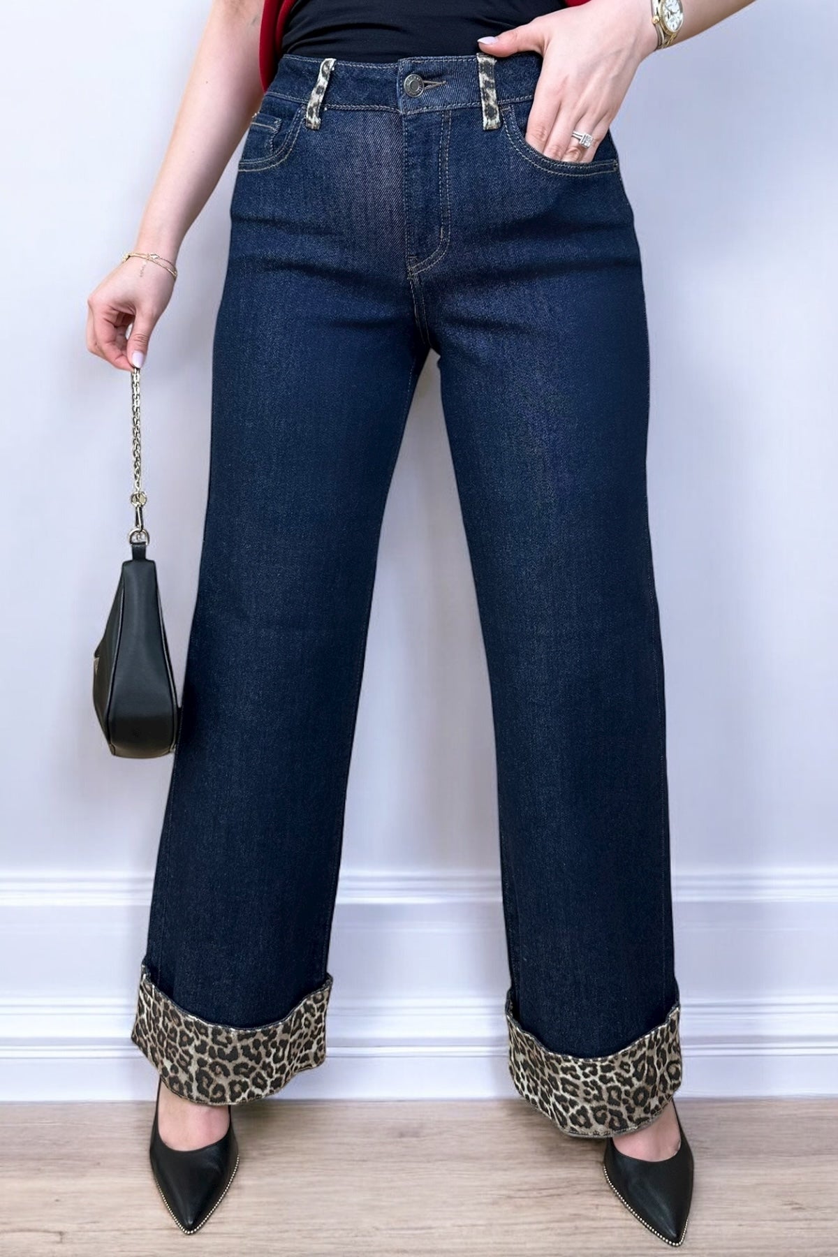 FANCY LEOPARD JEANS