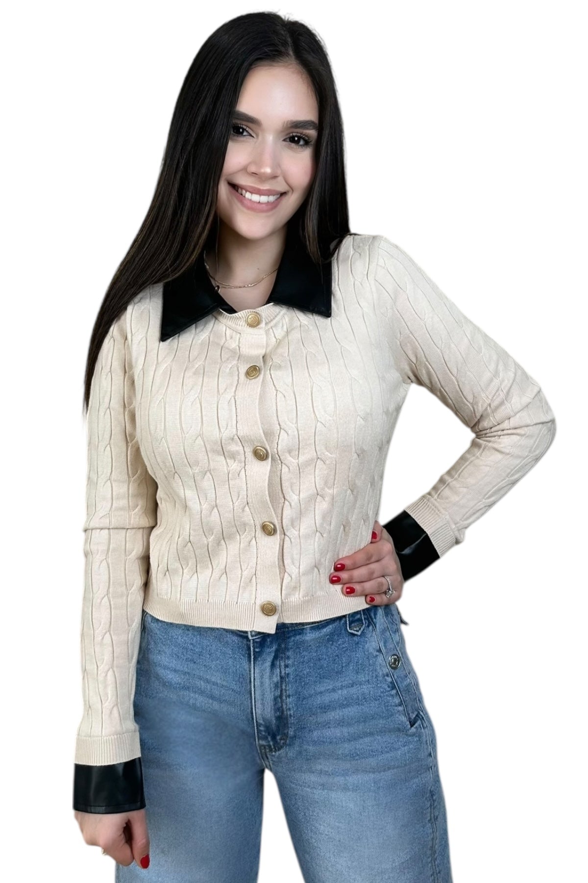 MONACO SWEATER - BEIGE
