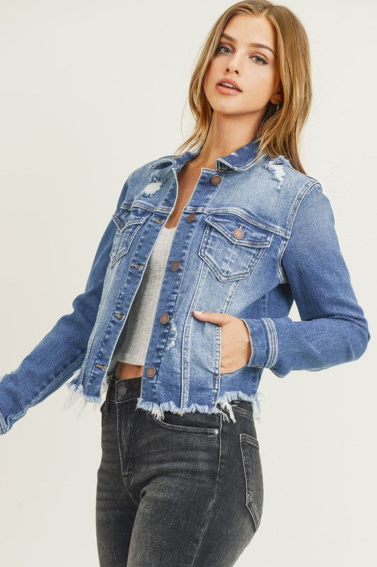 RISEN DENIM JACKET