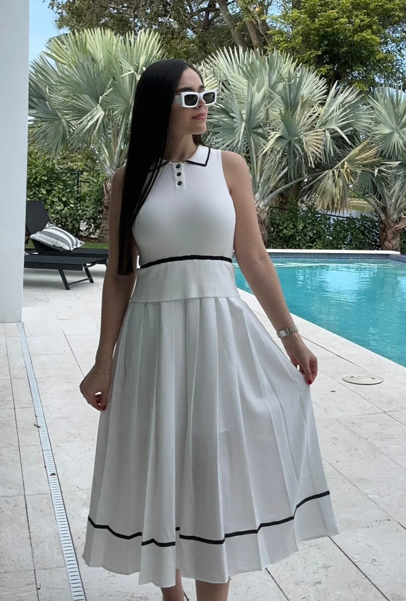 VALENTINA DRESS - WHITE