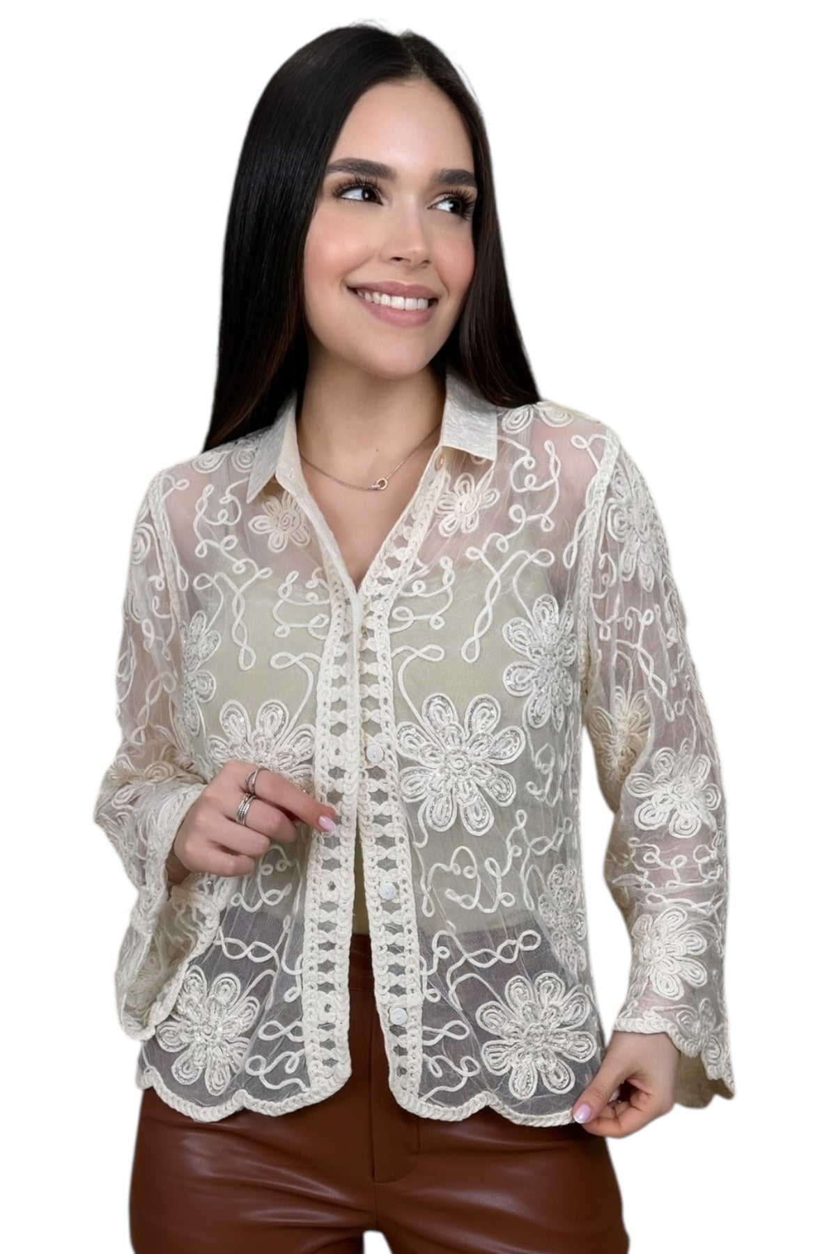 ANGY MADRID EMBROIDERY BLOUSE