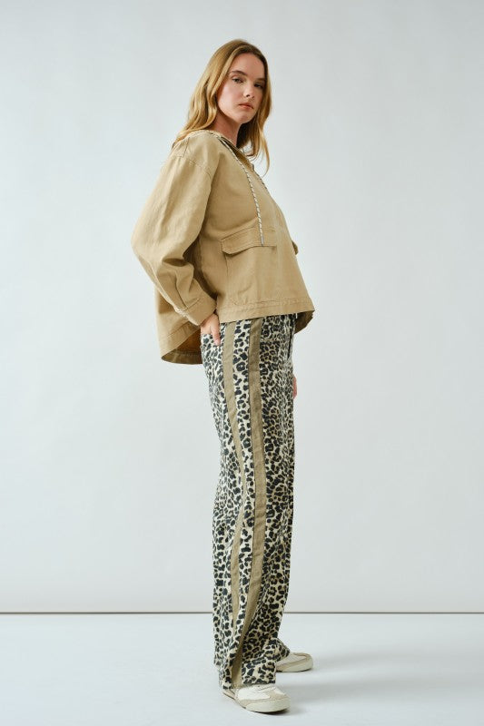 LEOPARD JEANS