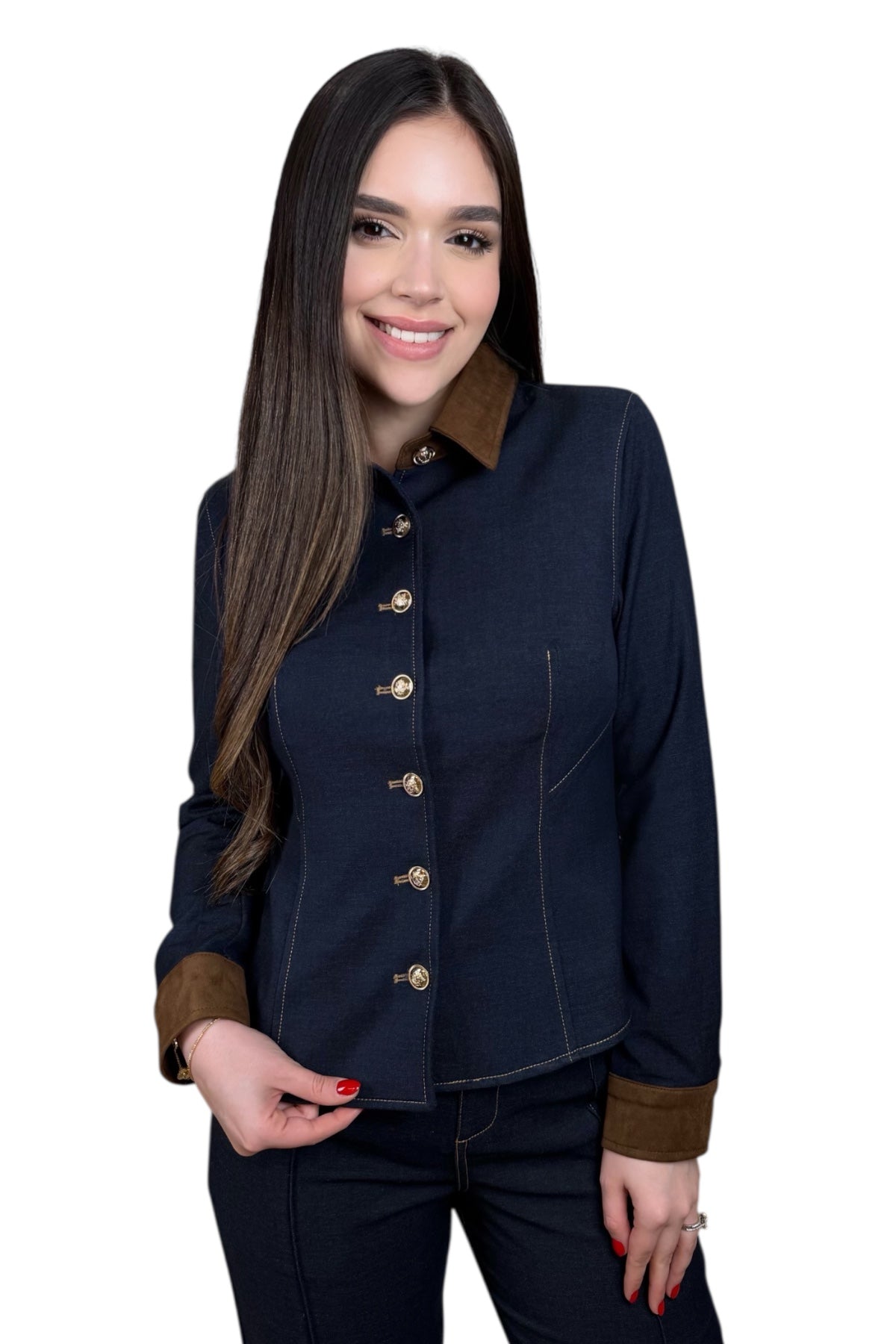 ELEGANT SUEDE DETAIL SET