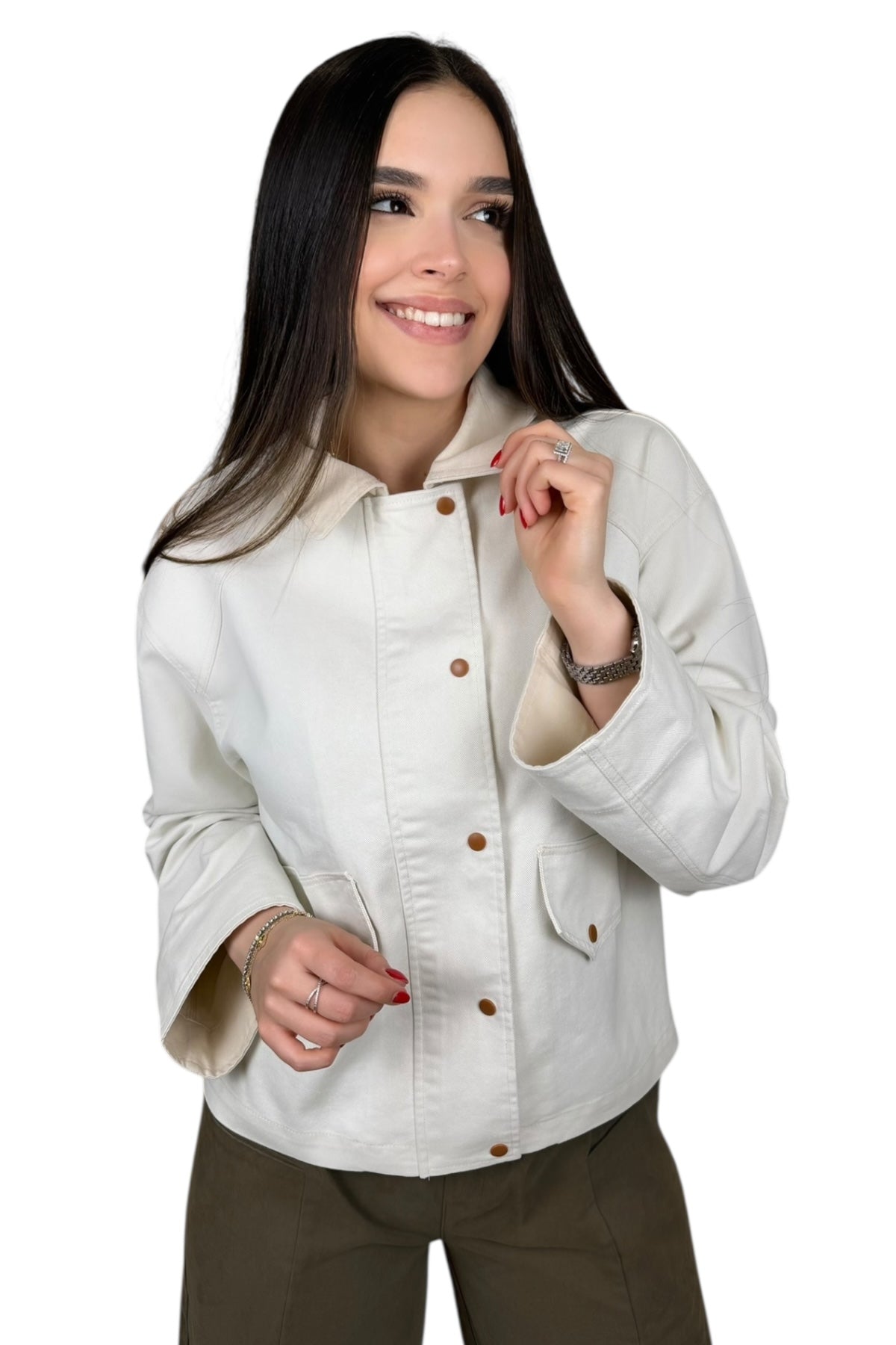 THE IVORY CLASSIC JACKET