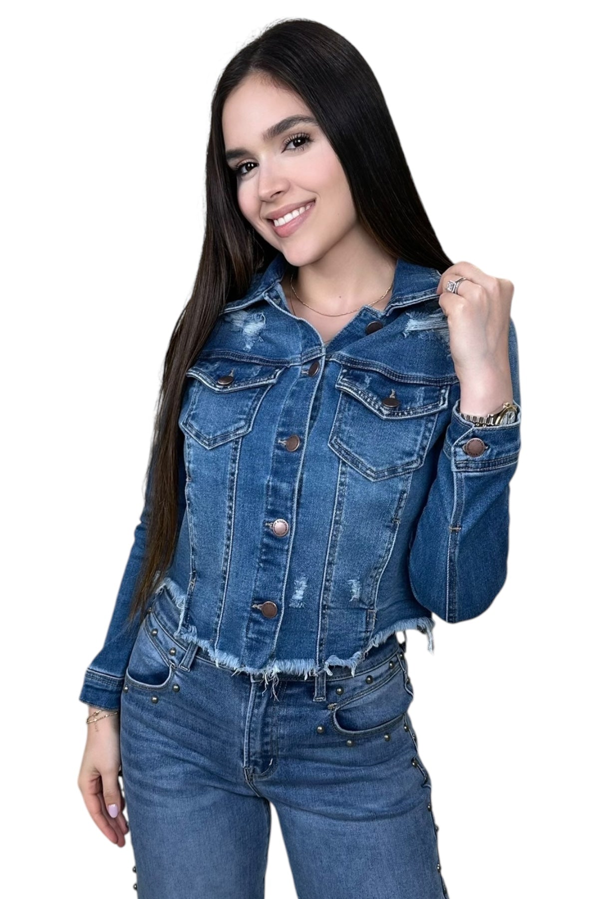 RISEN DENIM JACKET