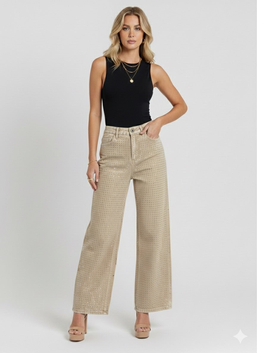 DIAMOND JEANS - SAND