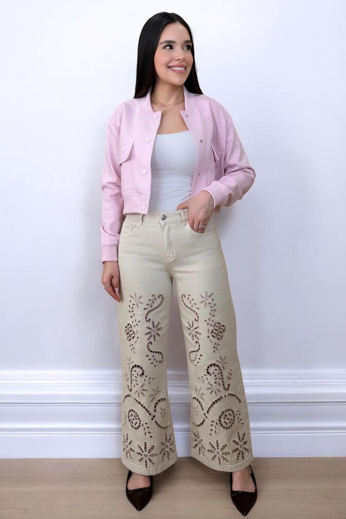 PARIS BORDADO FRENCH JEANS