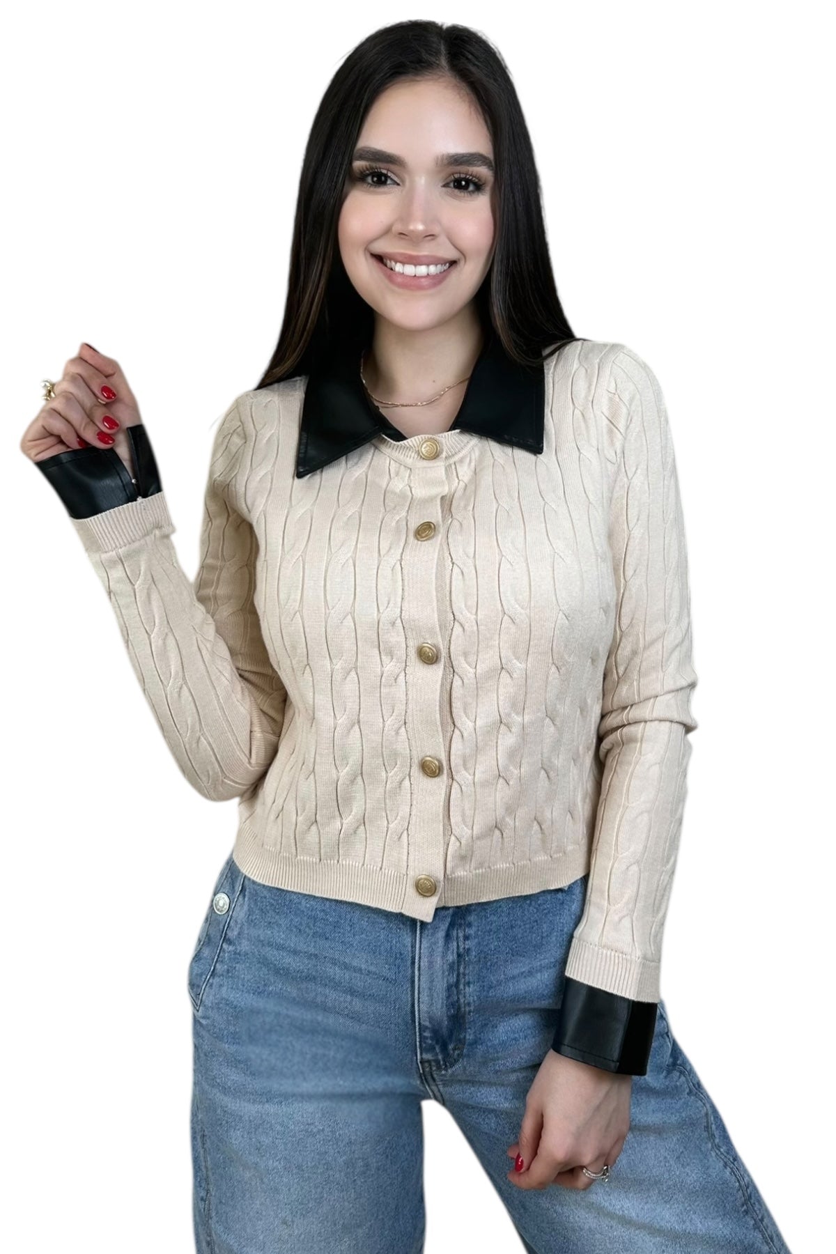 MONACO SWEATER - BEIGE