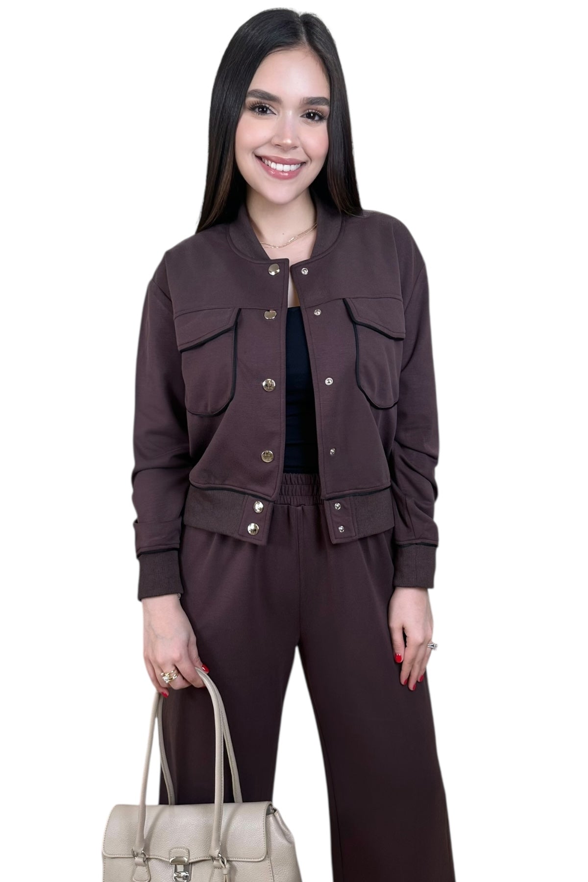 THE COFFEE CONTRAST BOMBER SET