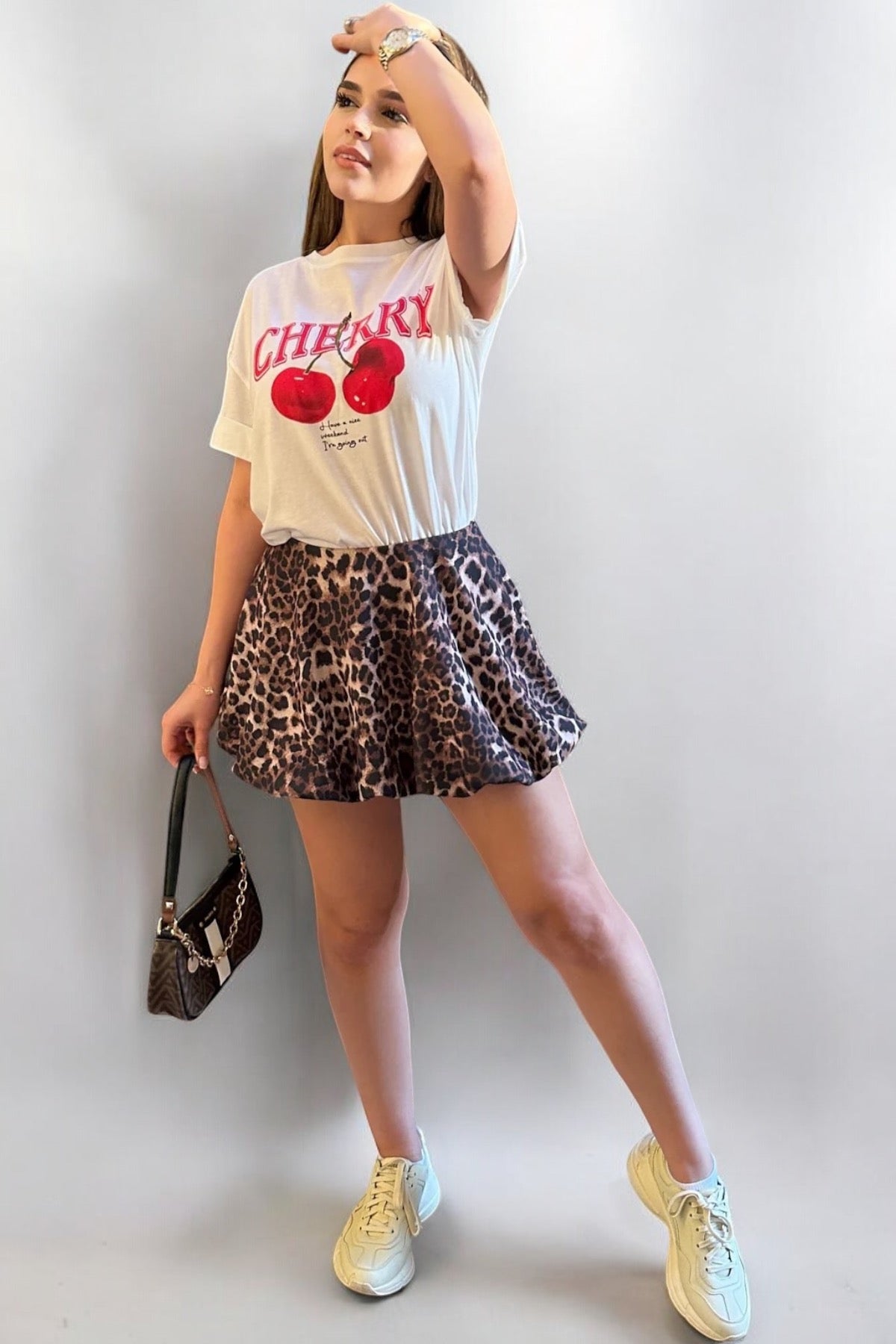 LEOPARD SKIRT