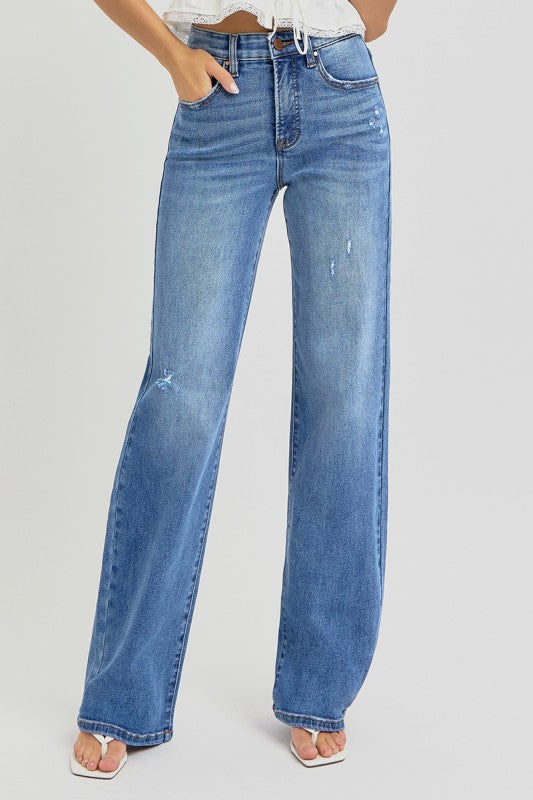 HIGH WAIST TUMMY CONTROL JEANS