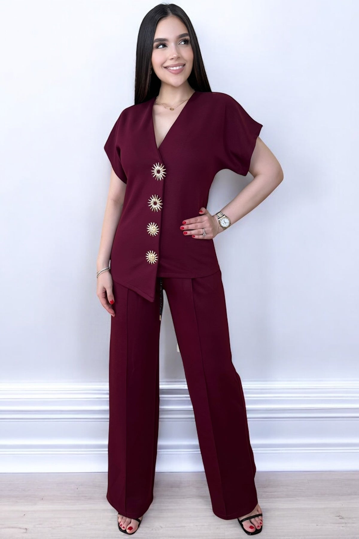 SUNSHINE MILANO BURGUNDY SET