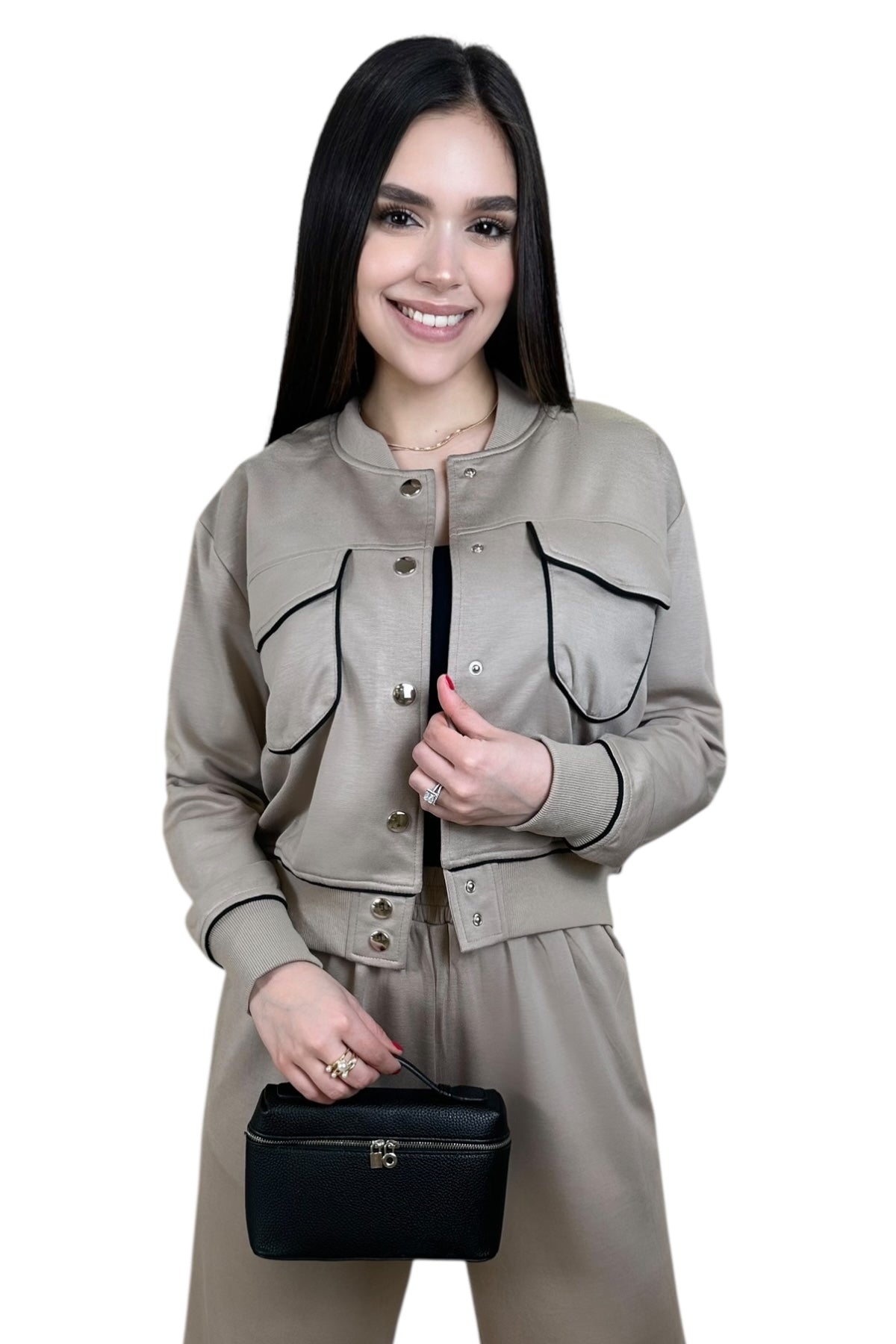 THE GREY CONTRAST BOMBER SET