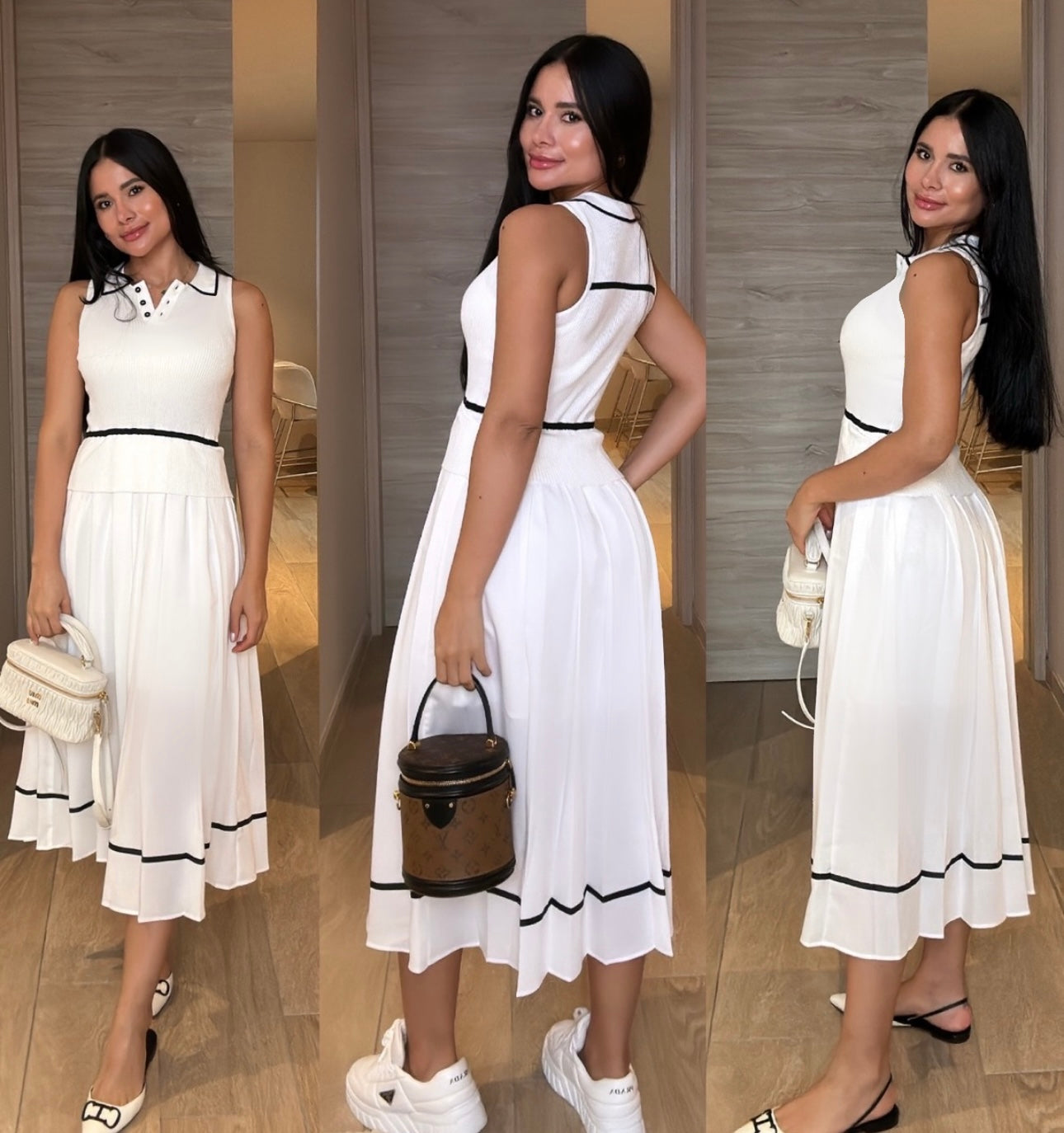 VALENTINA DRESS - WHITE