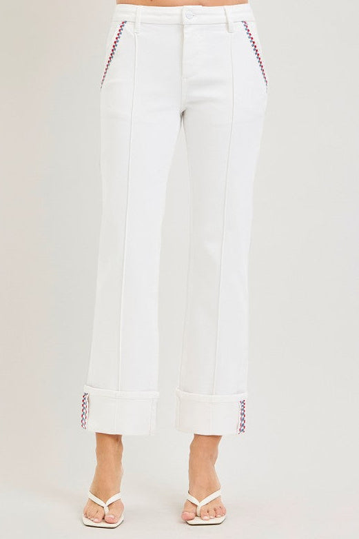 PERFECT DESIGN WHITE JEANS
