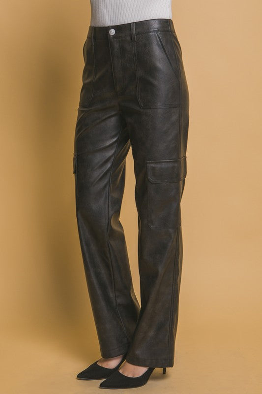 LUXE LEATHER PANTS